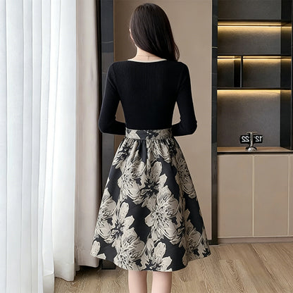 Elegant Gentle Long Dress New Fashion High-End Luxury Skirt Soft Classy Gown