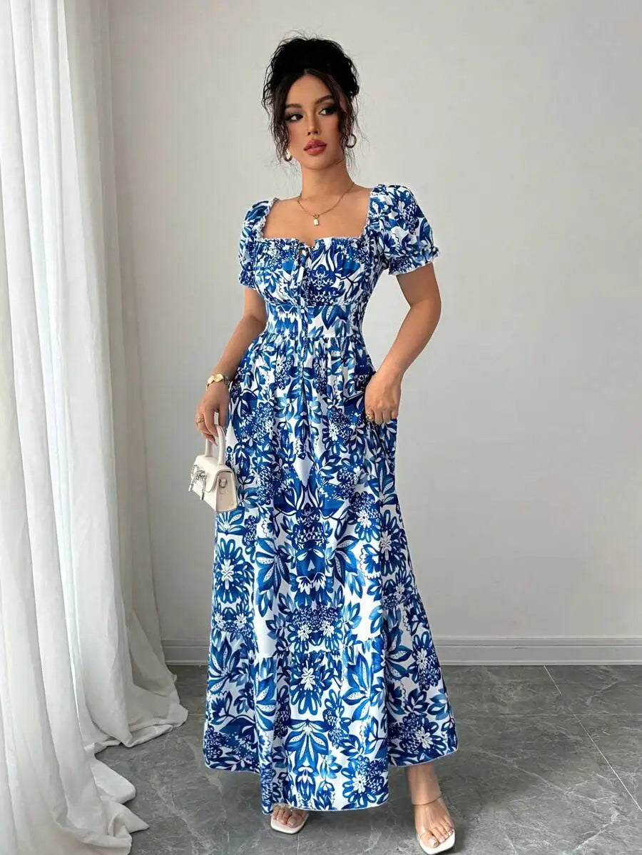 Bubble Sleeve Dress
