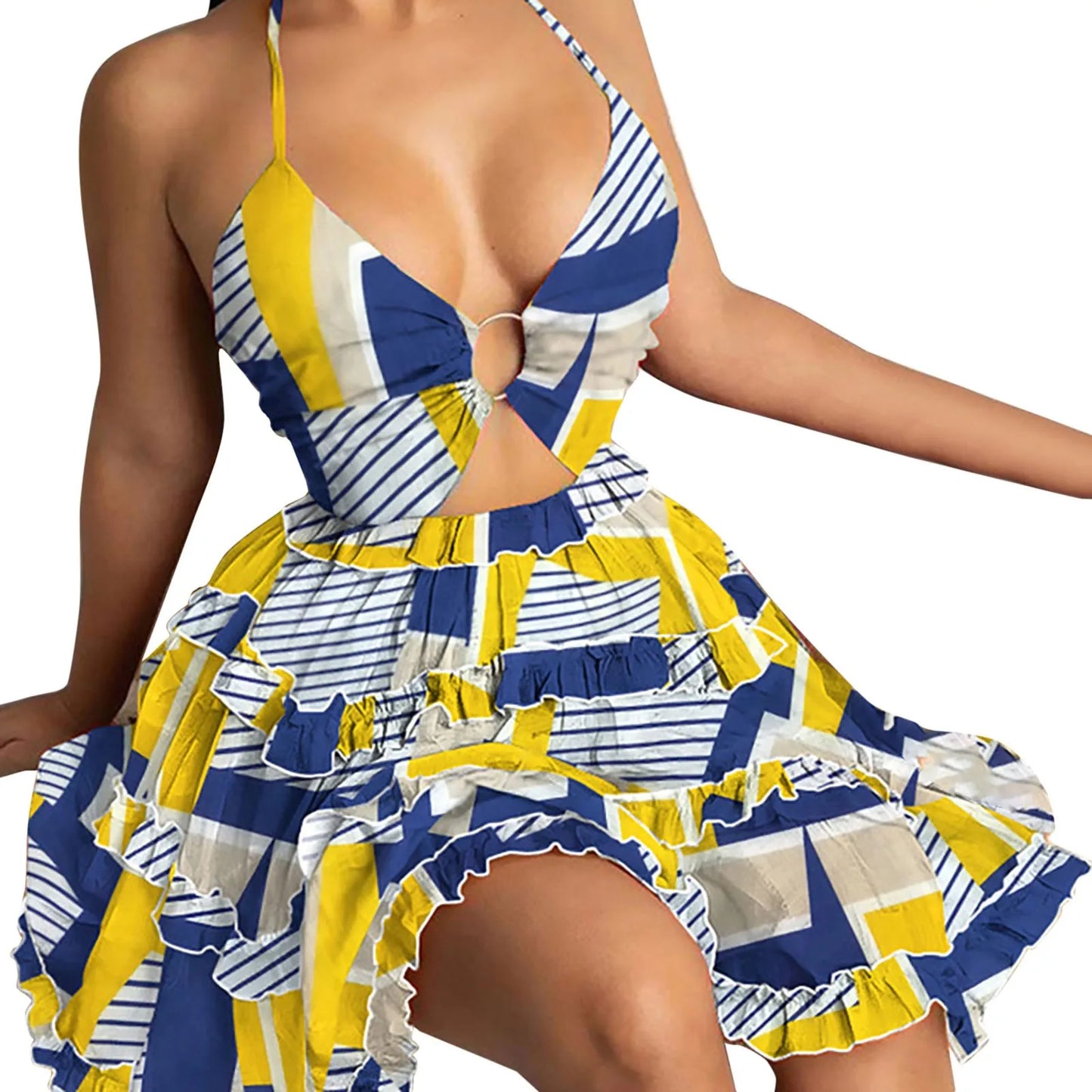 Luxury Women'S Elegant Dress Outfits Women'S Casual Summer Tank Top Sleeveless Knee Length Mini Vestidos Elegantes Para Mujeres