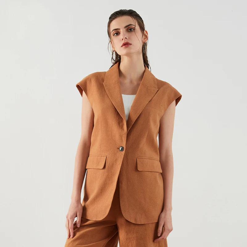 Casual Blazer Clothes Vest
