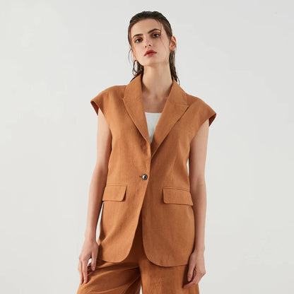 Casual Blazer Clothes Vest