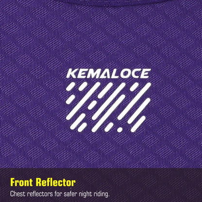 KEMALOCE Cycling Base Layer Men Sleevess Breathable White&Black&Blue Mesh Sleevess Vest Quick Dry Summer Sports&Run Undershirts