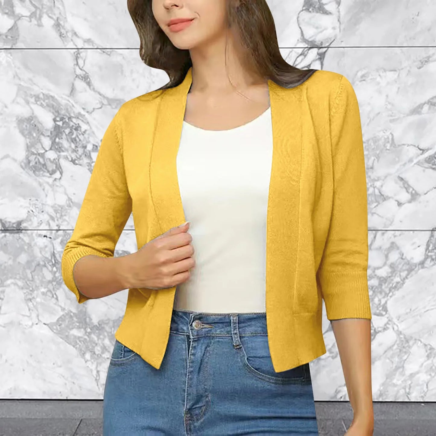 Sweater Knitted Cardigan Button Jacket 2023 Spring Autumn New Ladies Elegant And Simple Short Coat Knit Cardigan Casual Top 자수조끼