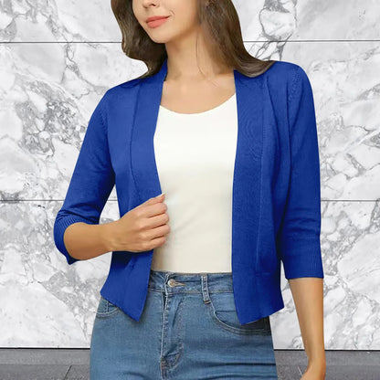 Sweater Knitted Cardigan Button Jacket 2023 Spring Autumn New Ladies Elegant And Simple Short Coat Knit Cardigan Casual Top 자수조끼