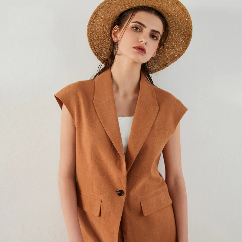 Casual Blazer Clothes Vest