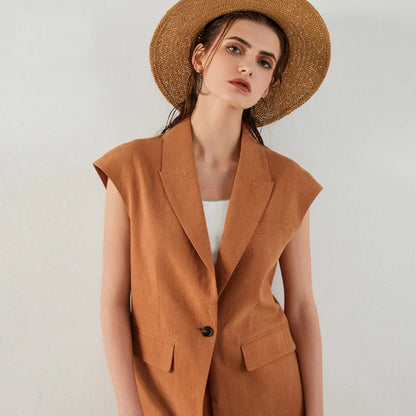 Casual Blazer Clothes Vest