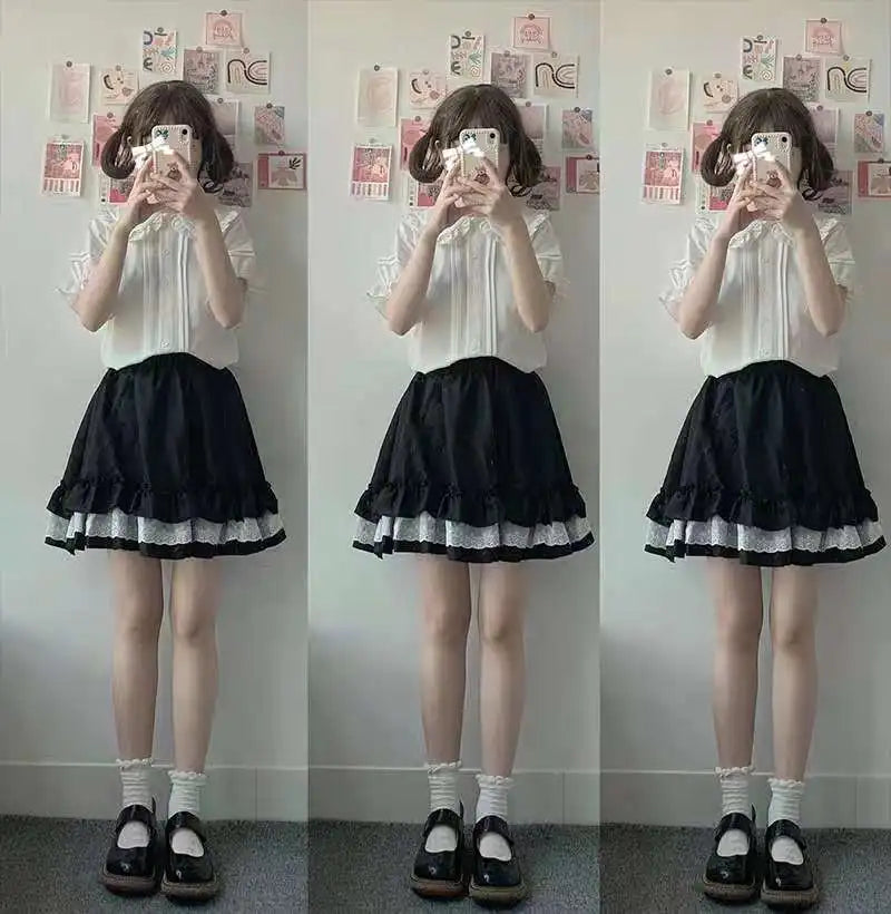 Kawaii Schoolgirl Shirt