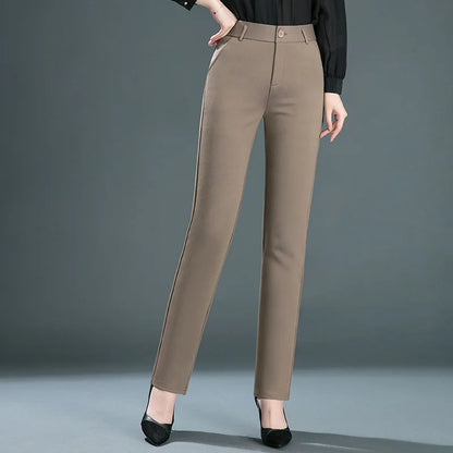 High Waist Straight Baggy Pants