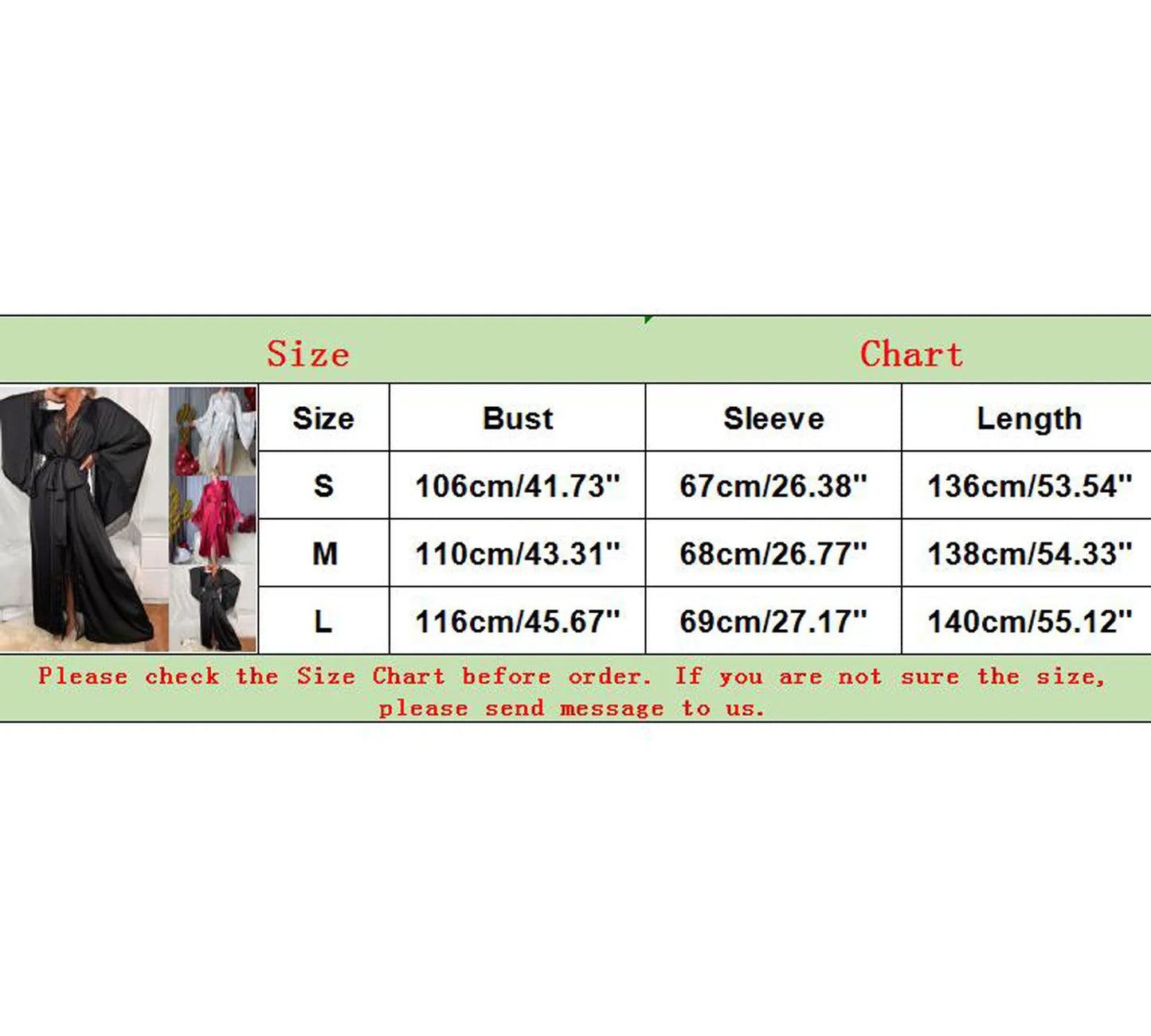 Women's Satin Silk Robe Female Sleepwear Lace Patchwork Long Bathrobes Ladies Flare Sleeve Nightgown Soft Silk Dressing Gown