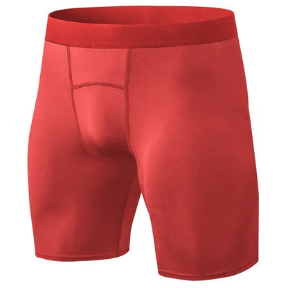 Men Gyms Shorts Elastic Compression Tights Fitness Bodybuilding Breathable Quick Drying Short Gyms Men Casual Joggers Shorts