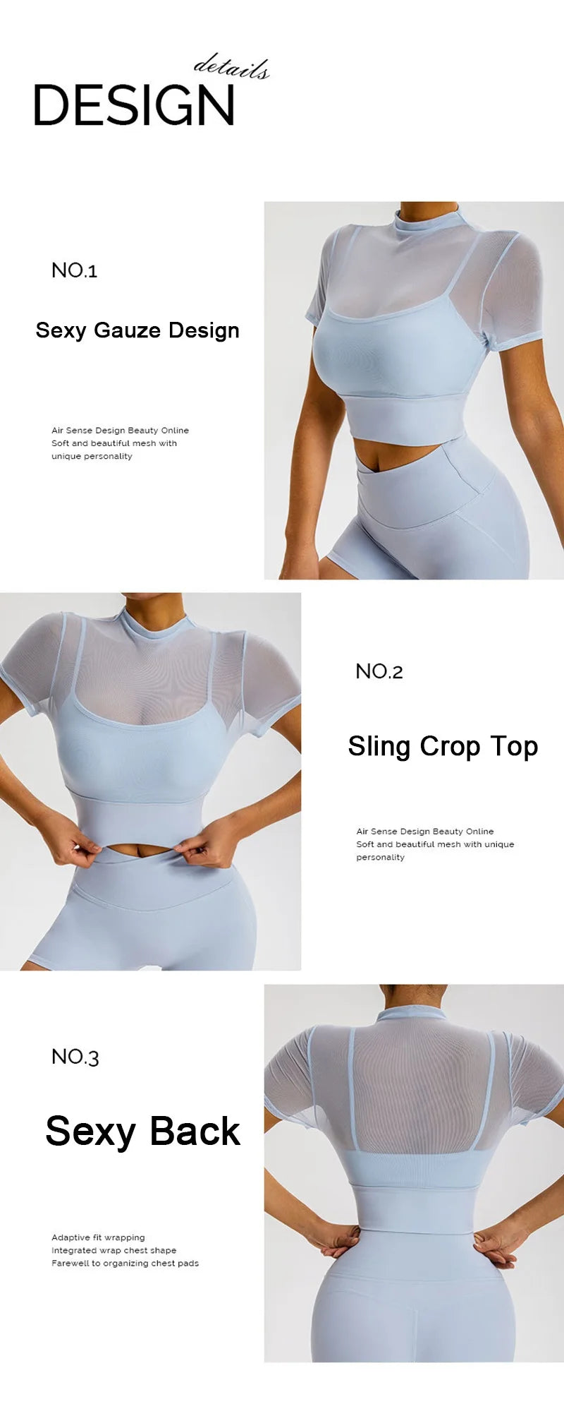 Fitness Sports Crop Top