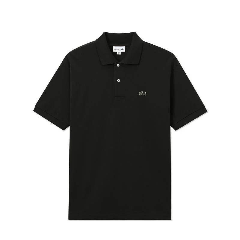 2026 Summer Men Lapel Polo T-shirt Soft Cotton Animal Embroidery Slim Fit Daily Office Casual Short Sleeve Tops