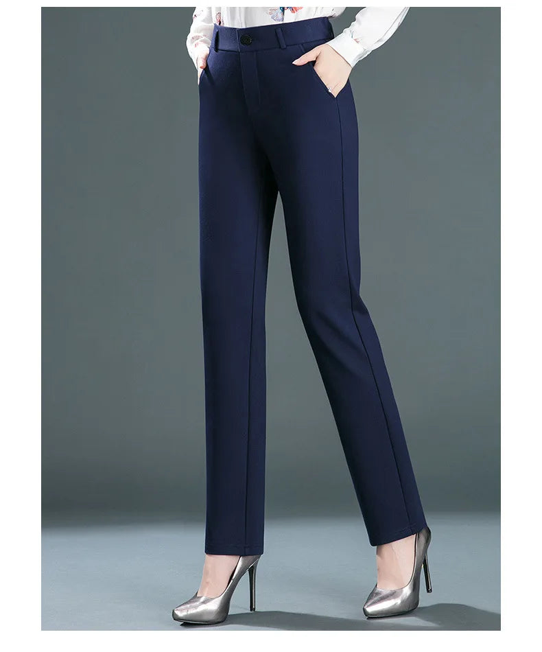 High Waist Straight Baggy Pants