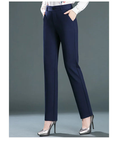 High Waist Straight Baggy Pants