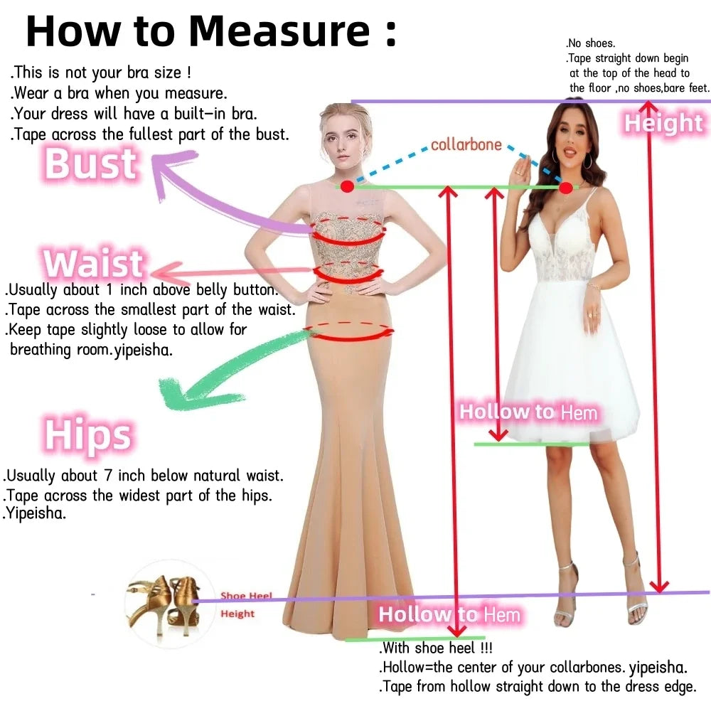 Customized Luxury Pink Spaghetti Strap Mermaid Beaded Prom Dresses with Overskirt Formal Party Gowns for Women Evening Dresses