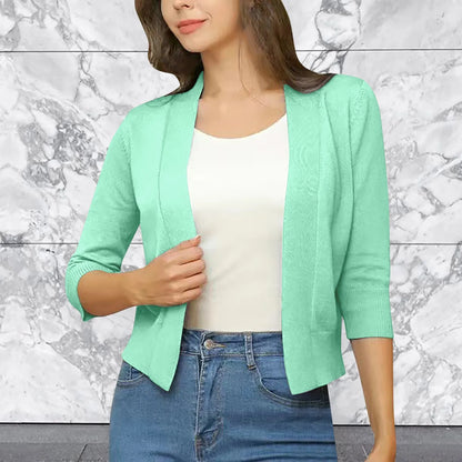Sweater Knitted Cardigan Button Jacket 2023 Spring Autumn New Ladies Elegant And Simple Short Coat Knit Cardigan Casual Top 자수조끼