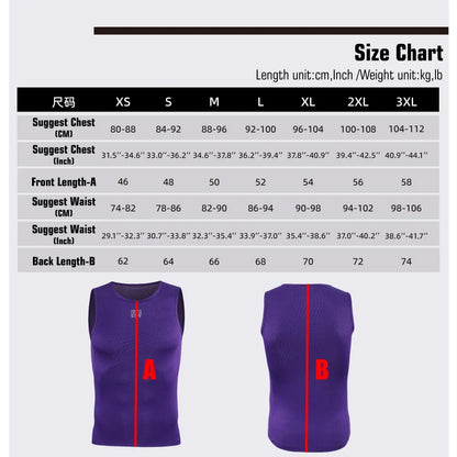 KEMALOCE Cycling Base Layer Men Sleevess Breathable White&Black&Blue Mesh Sleevess Vest Quick Dry Summer Sports&Run Undershirts