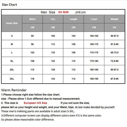 Fanuocetar Mens Waterproof Tactical Hiking Pants Summer Side Open Zipper Climbing Camping Fishing Rainproof Outdoor Trousers SGK