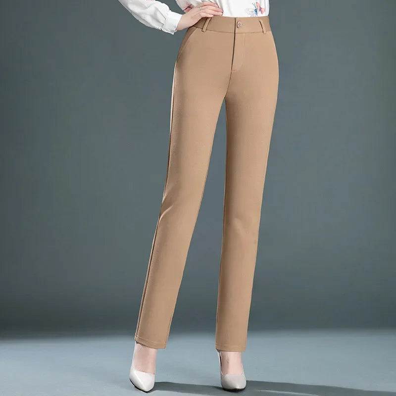 High Waist Straight Baggy Pants