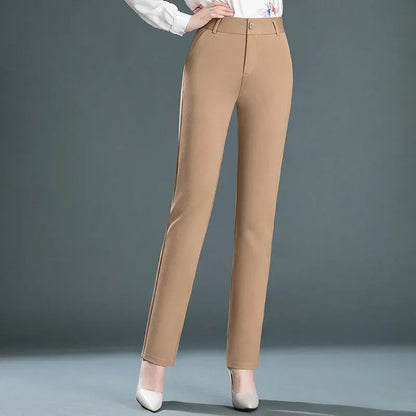 High Waist Straight Baggy Pants
