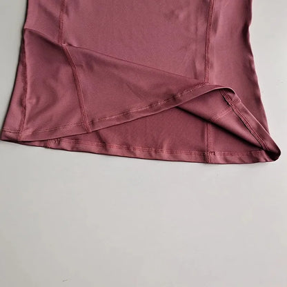 Mesh breathable yoga and fitness T-shirt
