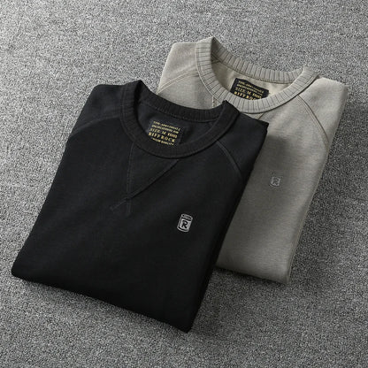 2023 Spring Winter New Basic Sweatshirts Soild Color Men Plus Size Washed  Hoodies Casual High Quality Pullovers