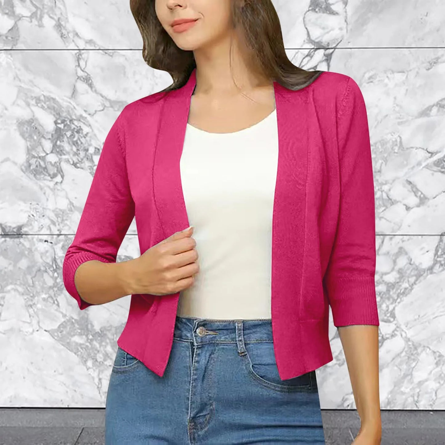 Sweater Knitted Cardigan Button Jacket 2023 Spring Autumn New Ladies Elegant And Simple Short Coat Knit Cardigan Casual Top 자수조끼