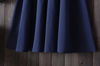 Midi Knee Length Summer Skirt