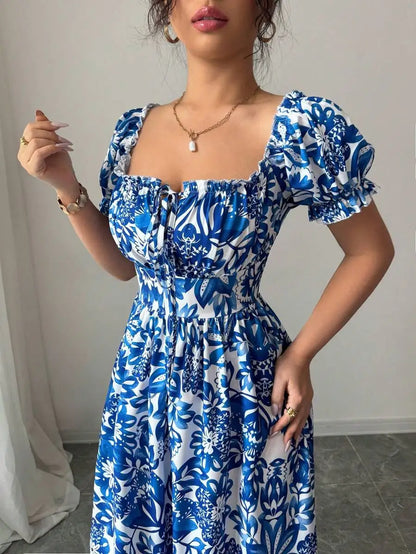 Bubble Sleeve Dress