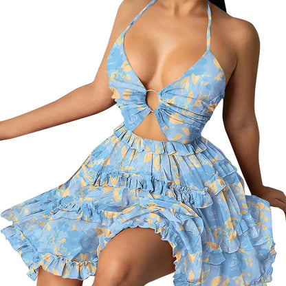 Luxury Women'S Elegant Dress Outfits Women'S Casual Summer Tank Top Sleeveless Knee Length Mini Vestidos Elegantes Para Mujeres