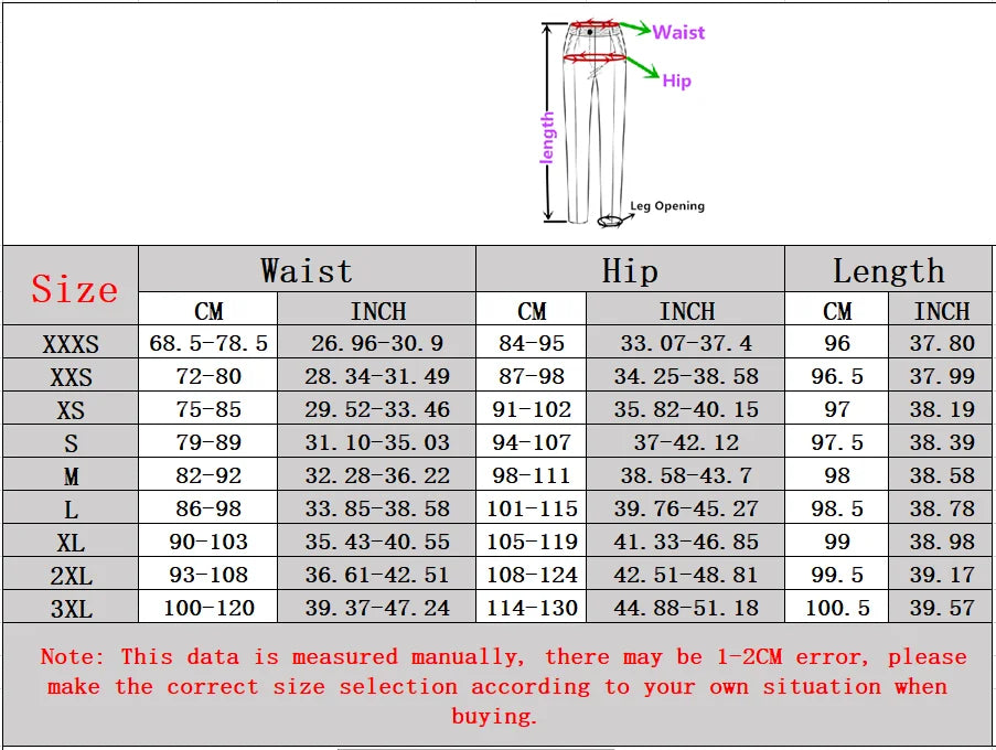 High Waist Straight Baggy Pants