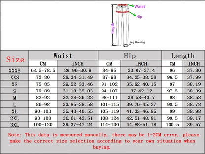 High Waist Straight Baggy Pants