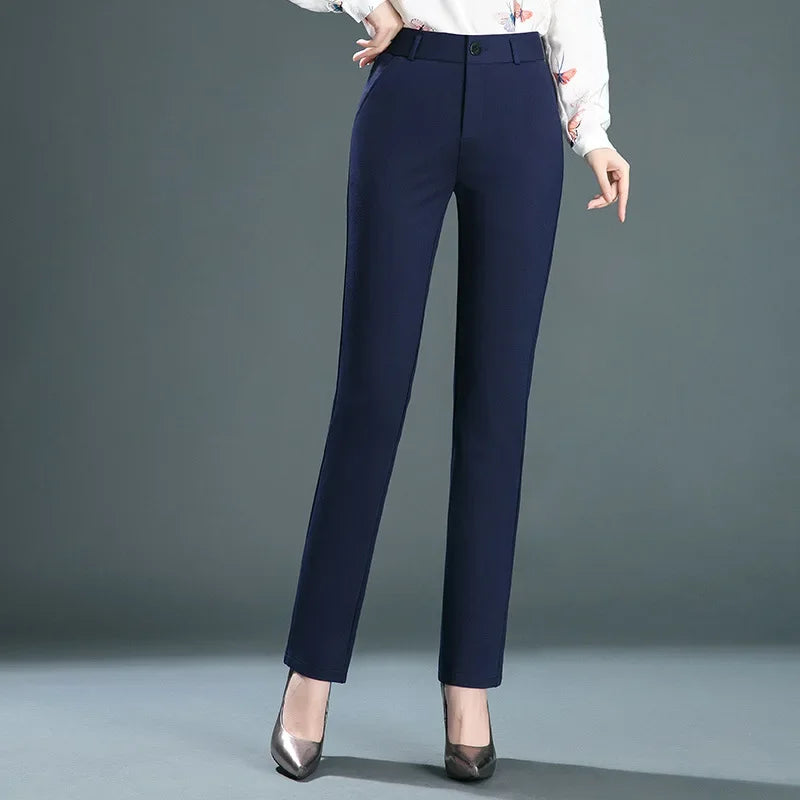 High Waist Straight Baggy Pants