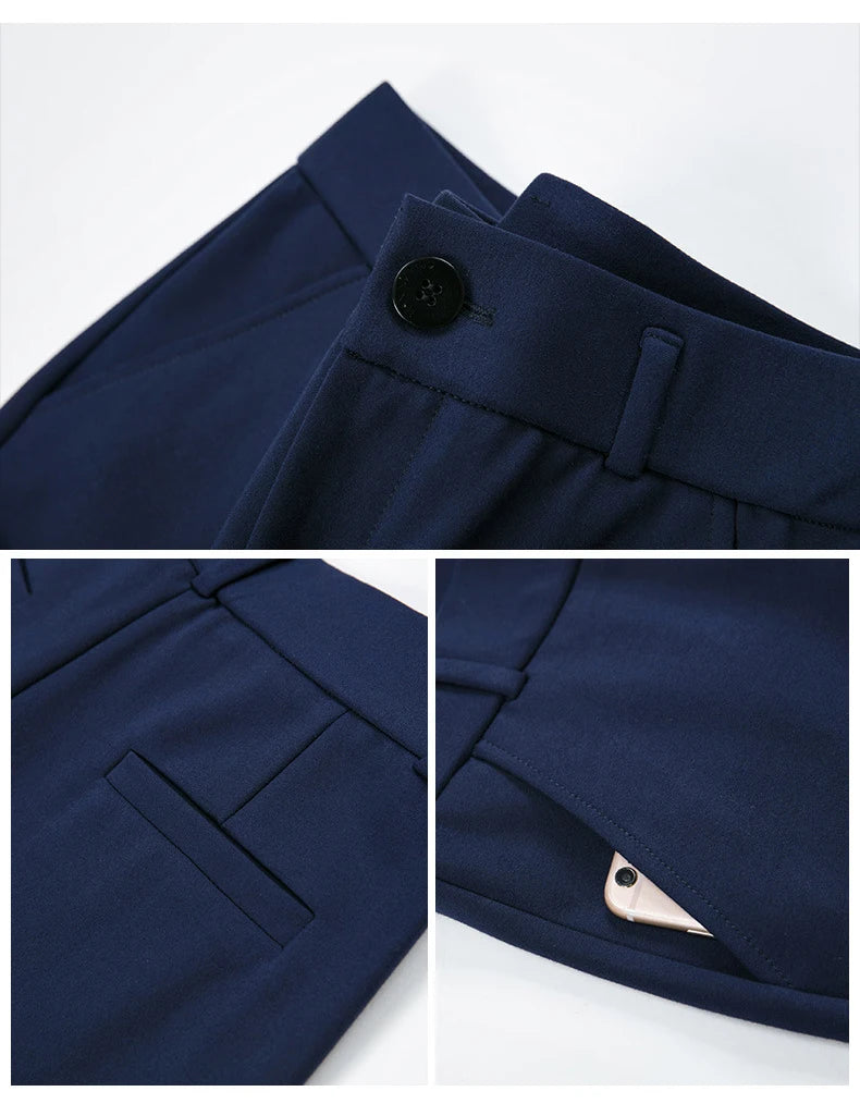 High Waist Straight Baggy Pants