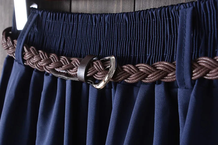 Midi Knee Length Summer Skirt