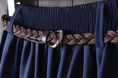 Midi Knee Length Summer Skirt