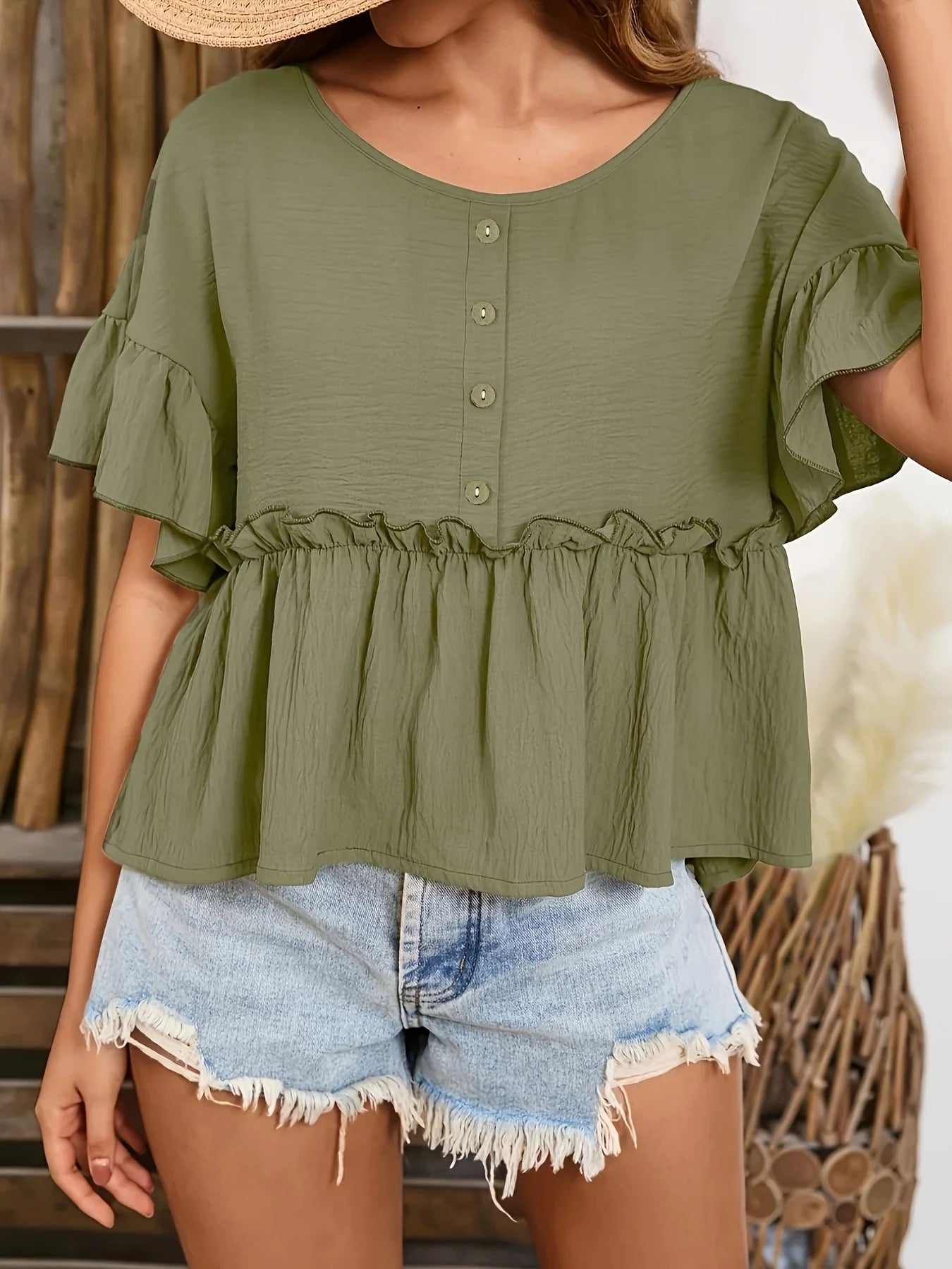 Summer chic elegant shirt