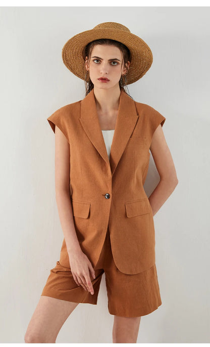 Casual Blazer Clothes Vest