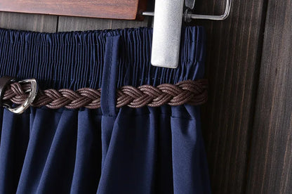 Midi Knee Length Summer Skirt