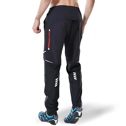 WEST BIKING Cycling Hiking Pants Spring Summer Outdoor Sports Cargo Pants Men Quick Dry Reflective Water Repellent MTB Trousers