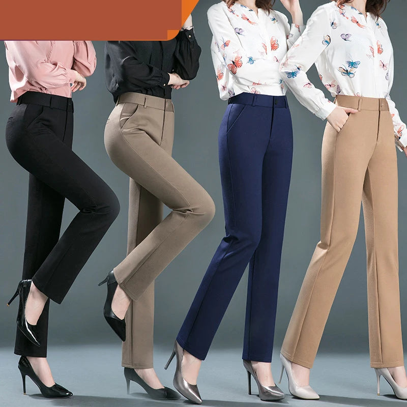 High Waist Straight Baggy Pants