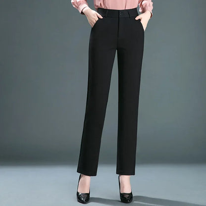 High Waist Straight Baggy Pants