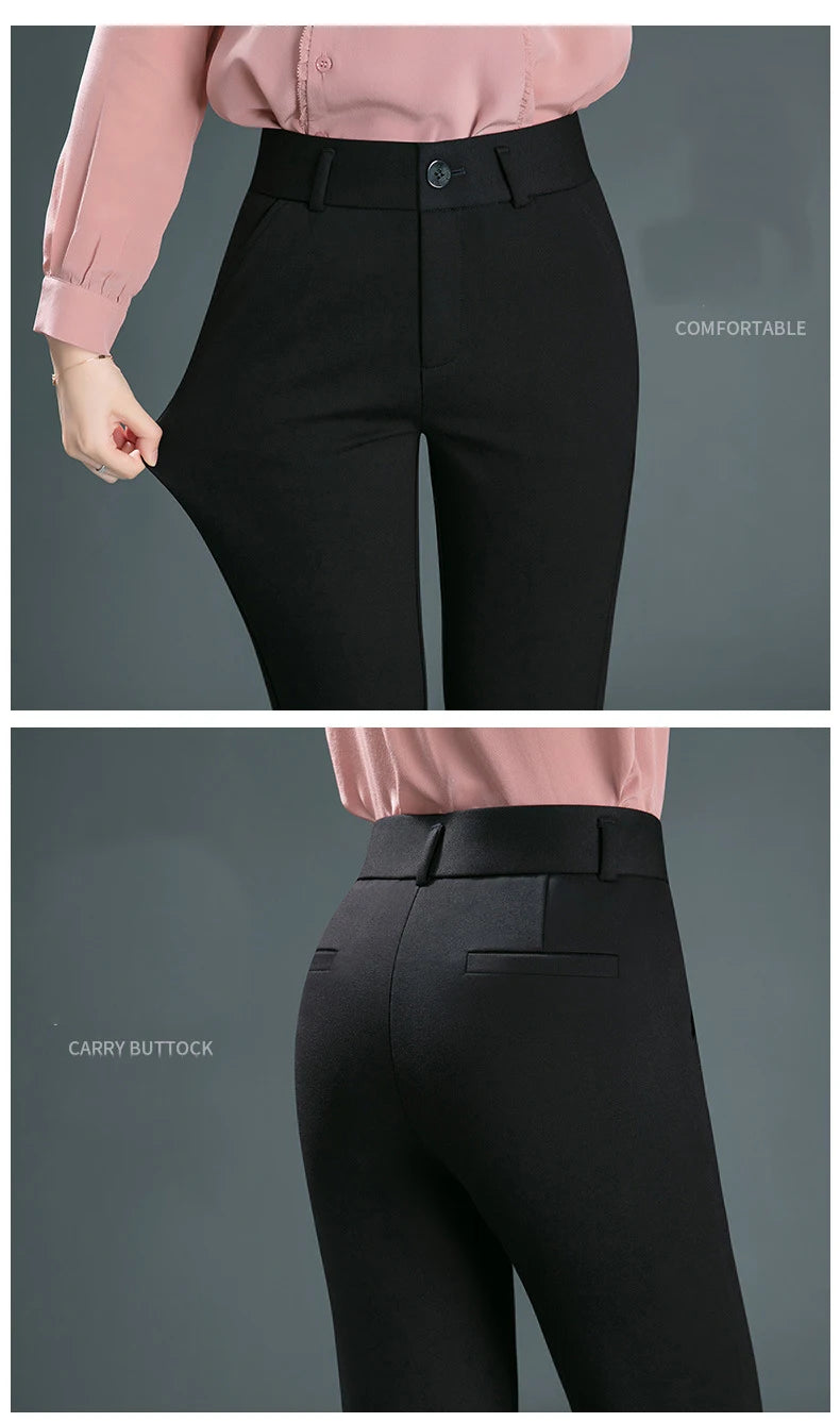 High Waist Straight Baggy Pants