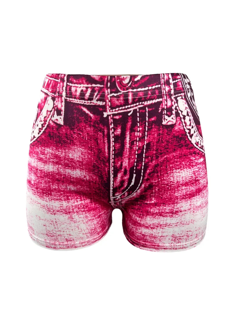 Yoga Shorts Spring Summer Women Athletic High Waist 2 In 1 Short Pants Quick Dry Liner Anti Exposure Breathable Running Training Pants