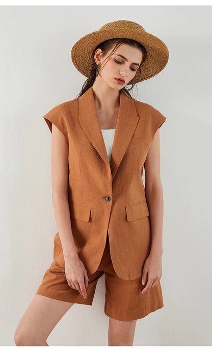 Casual Blazer Clothes Vest