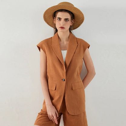 Casual Blazer Clothes Vest