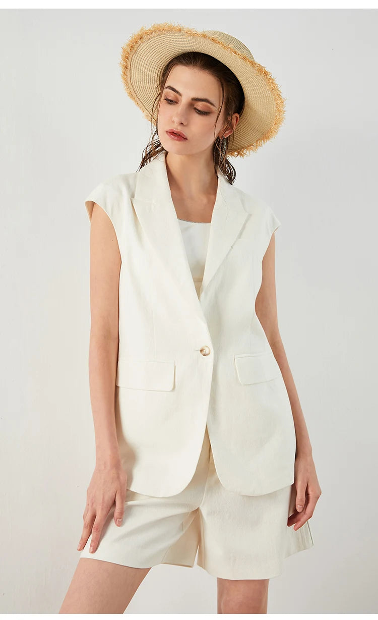 Casual Blazer Clothes Vest