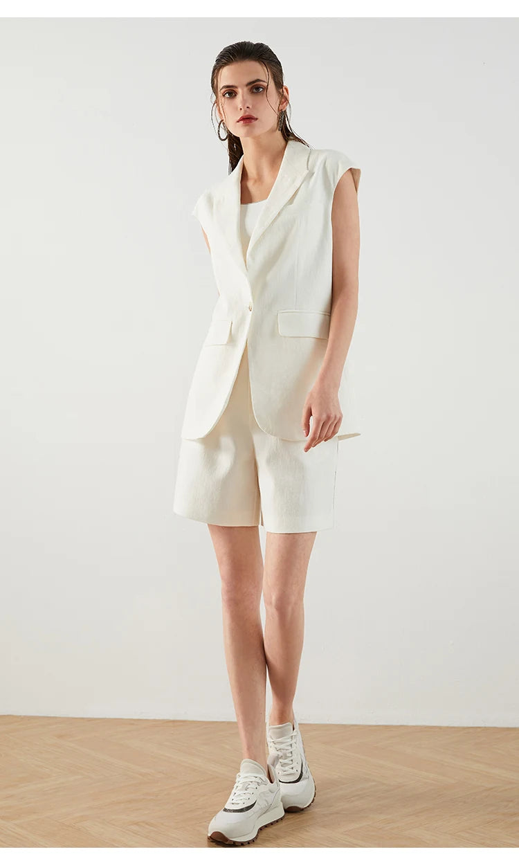 Casual Blazer Clothes Vest